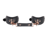 Love In Leather Shaped Bondage Ankle Cuffs Rose Gold Unclassified